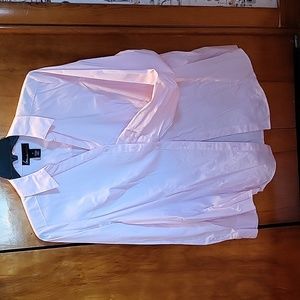 Light pink, long sleeve, blouse